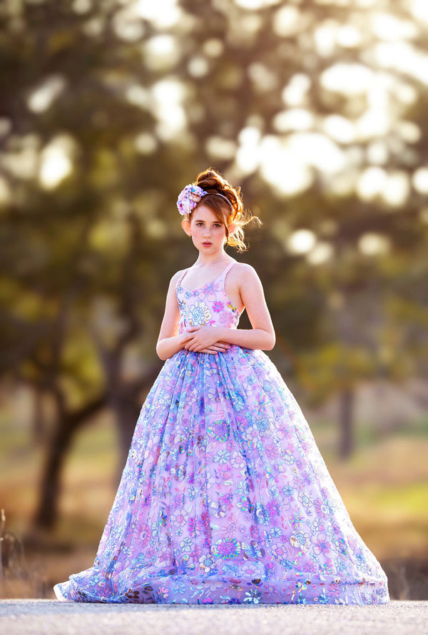 Traveling Rental Dress: The Penelope Gown: Size 10, fits youth 7-petite 14