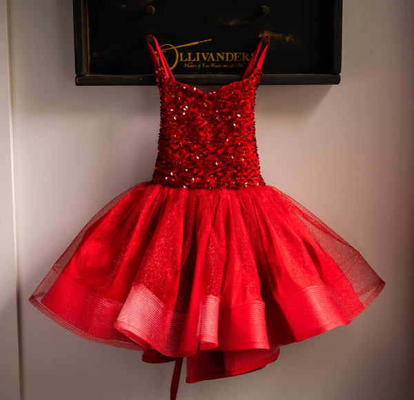 PRE-ORDER: Red Sequins and Glitter