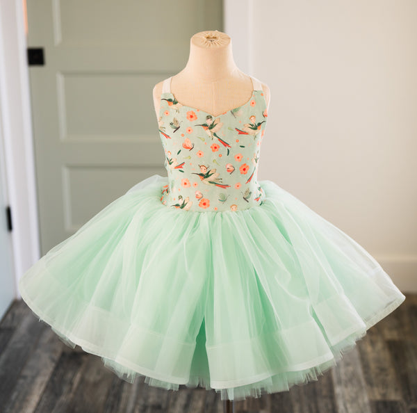 READY to SHIP MOVING SALE!!!! Mint Hummingbirds: Size 6, fits 4-8