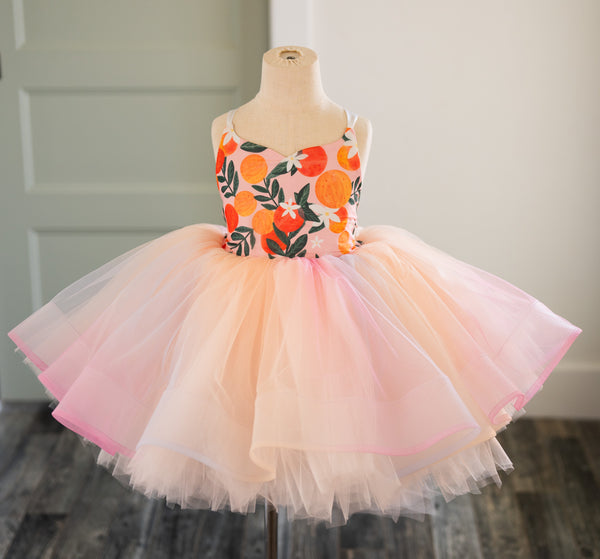 READY to SHIP MOVING SALE!!!! Sherbet Peaches: Size 4, fits 2-6