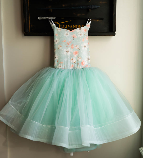 READY to SHIP: Odette Floral Tutu Dress: Size 8, fits 6-10