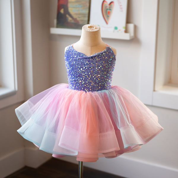 Pre-Order: Periwinkle Princess in Velvet Sequins