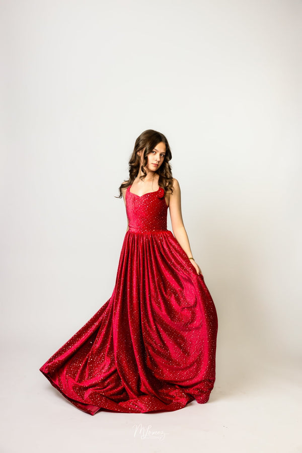 Traveling Rental Dress: The 'Sienna' Gown: Size 12, fits 10-14 +