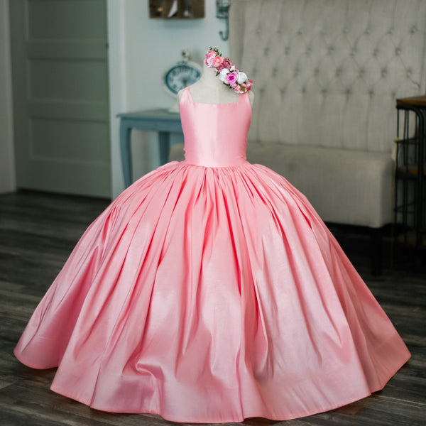 READY to SHIP: The Hadley Gown in Light Pink: Size 6, fits 4-8